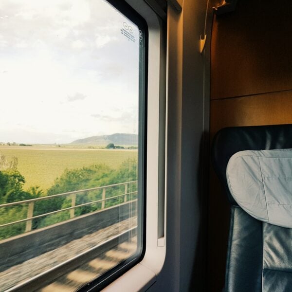 train window side