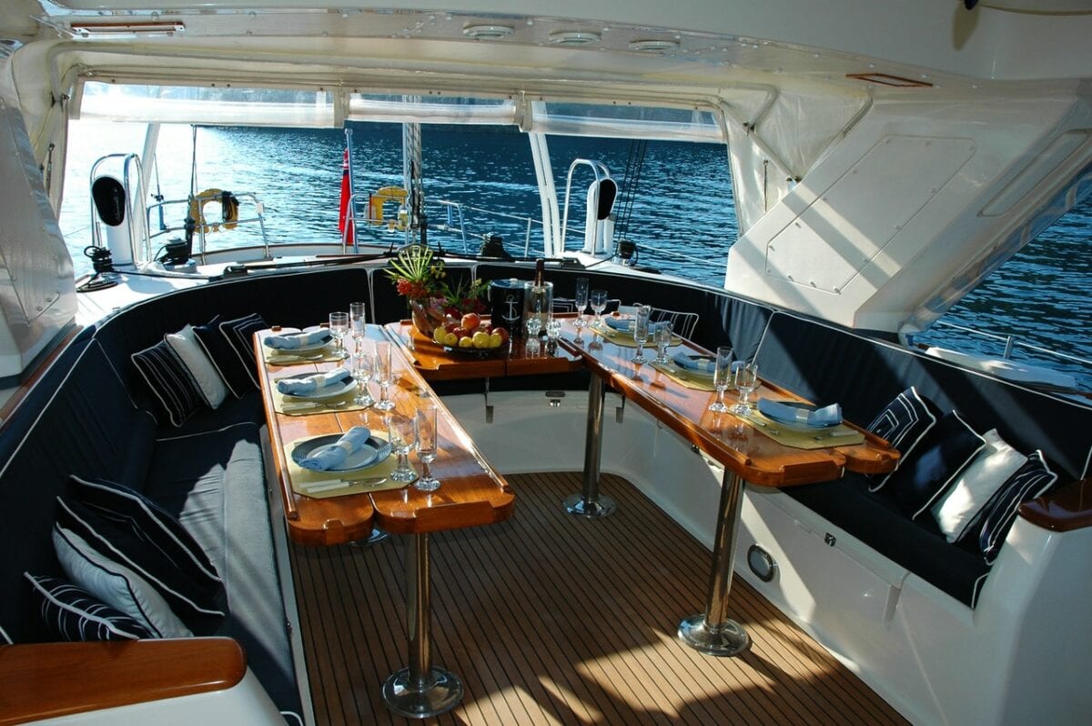 yacht interior