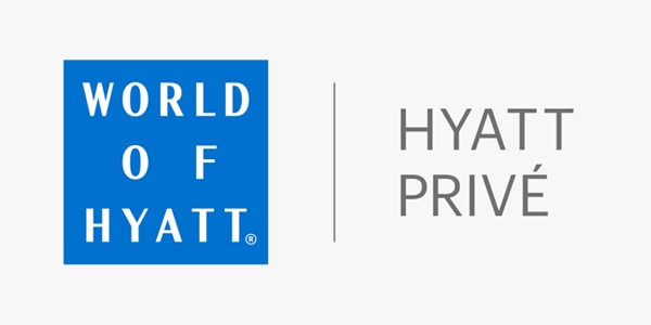world of hyatt and hyatt prive logo